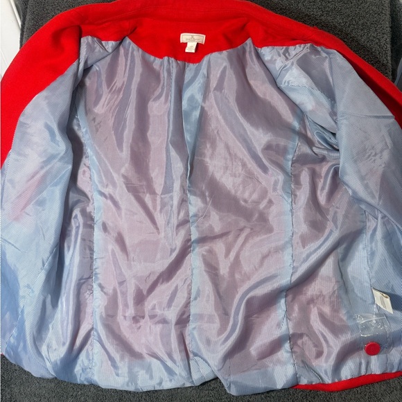 Jules & Leopold Bold Red Blazer - Picture 8 of 9